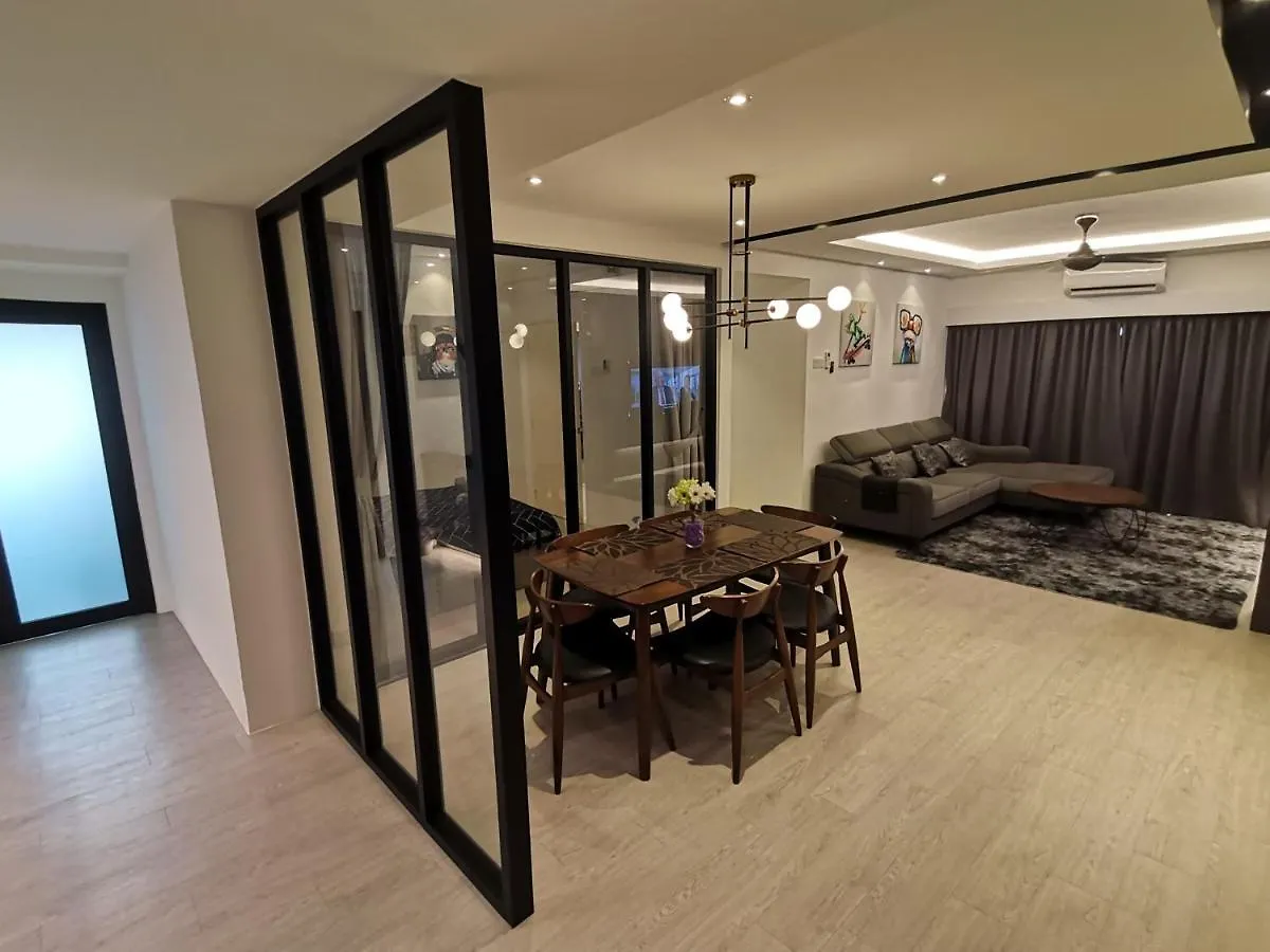 Pax6+2 Melaka Famous Homestay Klebang Homefeel Apartment